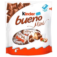 Kinder Bueno T16 Chocolate With Milk & Hazelnut Mini 16pcs 86.4g Kinder Bueno Mini Ferrero