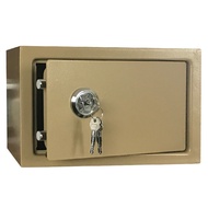 NEW Single lock simple storage box safe deposit box household documents jewelry cash storage保险箱