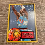 1997 Fleer Michael Jordan NBA card 籃球卡