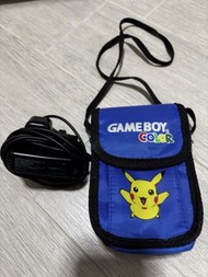 Game boy advance sp charger + case