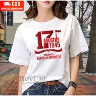 MERAH Independence Clothes, Women's T-shirts, Merdeka 2025, Trendy, Women's Tops, August 17, Latest 
