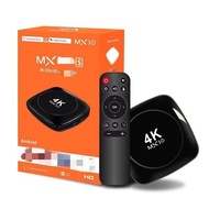 Foreign Trade MX10-4K Set Top Box AML905Android10 Set Top Box4k Hd WiFi Player TV BOX
