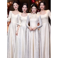 bridesmaid dress bridesmaid dress plus size Champagne Bridesmaid Dress - Elegant Evening Wear for Wo