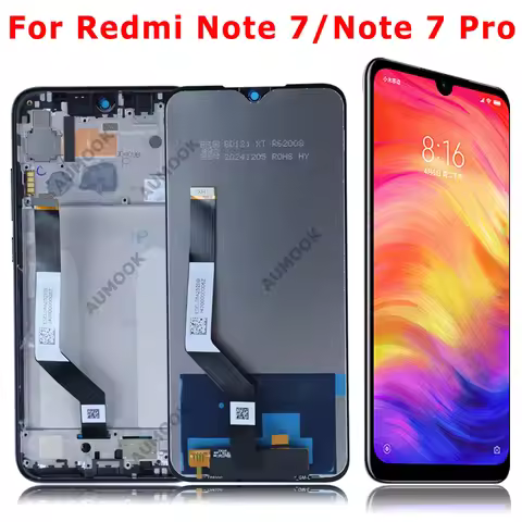 For Xiaomi Redmi Note 7 LCD M1901F7G Display Touch Screen Digiziter Assembly For Redmi Note 7 Pro M1
