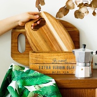 Ready stock Nordic kitchen chopping board in Acacia wood
