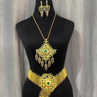 Thai Jewelry Set Costume Decoration Dancer Complete Hjm