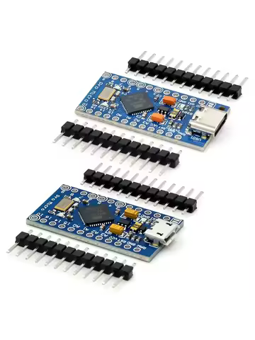 New Pro Micro for arduino ATmega32U4 5V/16MHz Module with 2 row pin header For Leonardo in stock . b