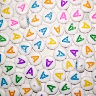 Beads huruf-huruf Abjad tertentu.