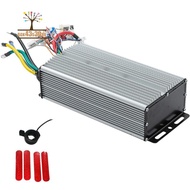 3000W 80A 48V/60V/72V Silver Brushless Controller 24Mos for Electric Scooter E-Bike Motorcycle BLDC 