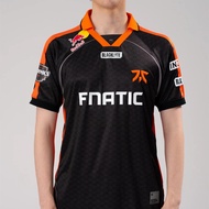 [Customizable] Fnatic 2025 Pro E-sport Jersey. LOL/Valorant VCT Game FNC Team Uniform Heat Sublimate