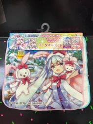 雪初音x Hello Kitty Hokkaido北海道限定手巾兩條