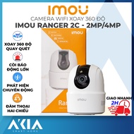 Camera Imou Ranger 2/ Ranger 2C/ A1/ A2 bản 2MP và 4MP Camera trong nhà xoay 360° chuẩn nén H265 The