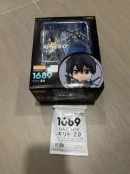 全新 日版 特典版 GSC NENDOROID 黏土人 1689 桐人 Kirito 2.0  刀劍神域 SAO