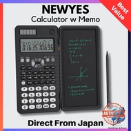 NEWYES Scientific Calculator with Memo Pad 240 Functions 82MS Japan