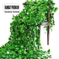 Vine leaves - plastic vines - watermelon vines - hanging leaves - wall decoration - artificial vines