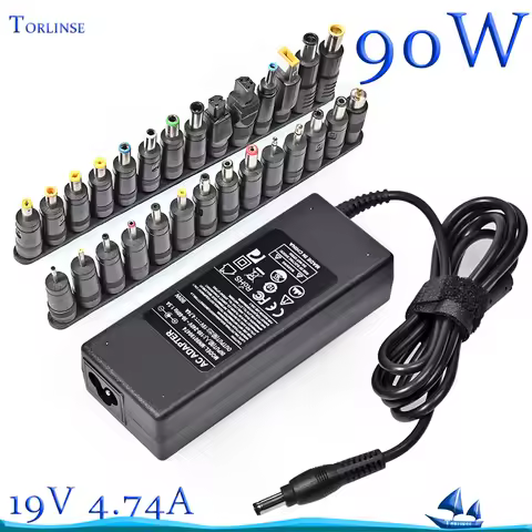 19V 4.74A 90W Universal Power Adapter Charger For Acer Asus Dell HP Lenovo Samsung Toshiba 18.5V 19.