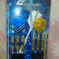 Eechowell 黃銅材質飛鏢組~ 軟式電子飛鏢~~一盒兩組裝(6支)
