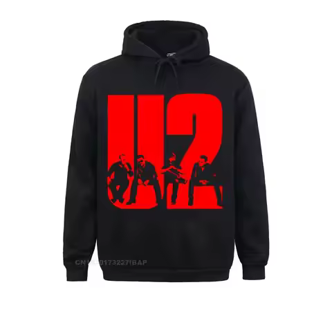 Matsuhara Taeyeon Brand Boys Sportswear Christmas Streetwear Lovely U2 Band Printing Men Casual Hara