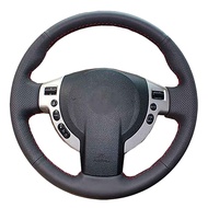 Handmade DIY Leather Steering Wheel Cover  Custom Steering Wheel Cover Compatible For Nissan QASHQAI
