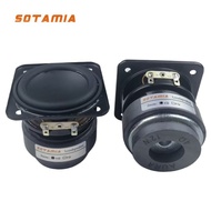 SOTAMIA 2Pcs 2 Inch Mini Full Range Speaker Audio 4 Ohm 12W Long Stroke HIFI Power Loudspeaker DIY S