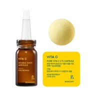 BONCEPT Vitamin C Retinol Capsule Double Shot Ampoule Kit (50mg + 10ml) × 2 Pcs - Made In Korea