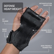 【1 Pair】Fitness Gloves, Rubber Weightlifting Gloves, Palm Protection Training Gloves, Cross Grip Fit