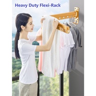 OIKIA - Heavy Duty Flexi-Rack / Laundry Drying Rack / Clothes Drying Rack / Wall Rack