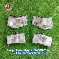 Lampu Sen Set Original Piaggio Triom Utk Px Npx Exclusive Dkk