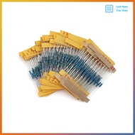 1/4W line resistor 1% 0ohm to 82ohm (50 pieces)