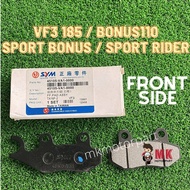 FRONT DISC BRAKE PAD SYM VF3 185 / VF3i / Bonus110 / Sport Bonus / Sport Rider Kulit Brek Depan (Taiwan Pack Box)