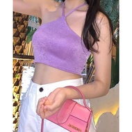 Forwarding Pesto Top-Purple ig @duex_studio Second Hand Shirt