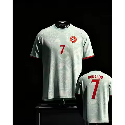 2026 Summer Portugal Men's No.7 Fan Edition Soccer Jersey Lightweight Breathable Sportswear Top Trai