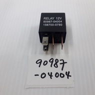 (OEM 90987-04004) 4pin Relay Car Lamp Air Cond Relay Lampu Kipas (156700-0780)