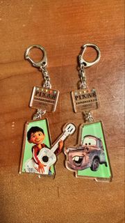 Tokyo Pixar展 日本限定鎖匙扣 COCO Miguel反斗車王 哨牙嘜