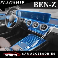 Mercedes-Benz AMG GLB 35 Car Interior Center console Transparent TPU Protective film Anti-scratch Re
