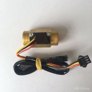 Water Flow Sensor Hall Sensor Turbo Flow Sensor 4 Points Hall Sensor Copper Water Flow Sensor RDMF