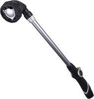 H2O WORKS 22-Inch Heavy-Duty Thumb Control Watering Wand with Adjustable Rotating Head