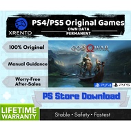 ⚡PS4/PS5⚡Play Station Store Games God of War 4 Murah Download Own Data PS Store