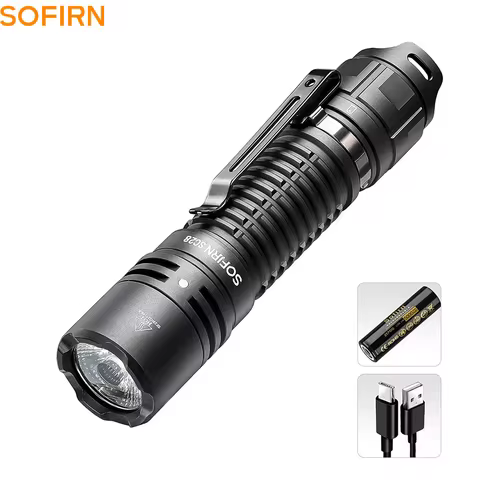 Sofirn-SC28 21700 Rechargeable XHP50B HD LED 2800Lm Type-C Flashlight Protable Powerful Torch EDC Fl