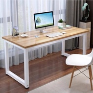 🖥️ Minimalist Office Desk, Computer Table, Study Writing Desk, Home Dining Table, 140cm/160cm/180cm,