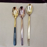 Exclusive Limited Edition Nescafe Classic Gold 7"/Rose Gold / Black Gold Spoon Sudu Emas by Nestle N