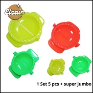 Cireng Mold Filled with Pastel Plastic Gyoza Dumpling Skin Dough Maker 5 Sizes