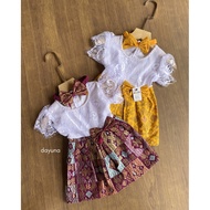 DAYUNA - PREMIUM SONGKET BABY DRESS