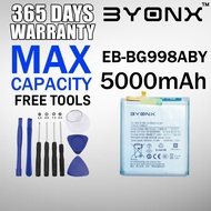 BYONX Battery Bateri EB-BG998ABY Battery for Samsung S21 ULTRA G998B (5000mAh)
