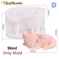 ChicHaven Cute Dinosaur Mousse Mold Pudding Silicone Mold Custard Mold Cake Mold Cartoon Dino Cake D