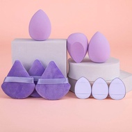 Soft Makeup Sponge Set Fingertips Flocking Makeup Sponge Egg P3d3