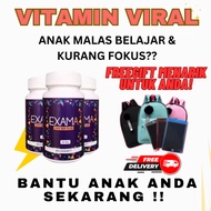 [PROMOSI]EXAMA Original HQ Vitamin Minda Untuk Anak Kurang Fokus Belajar