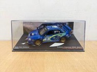 ~ 阿開王 ~ Altaya Subaru Impreza WRC 2003 1/43 速霸陸 硬皮鯊 世界冠軍
