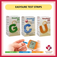 Easysure Test Strips - Glucose / Cholesterol / Uric Acid