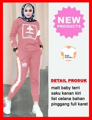 BB PROMO SETELAN TRAINING PRILLY Terbaru 2021 / COD / (4 Warna) / Baju dan Celana Olahraga Sport Senam Wanita Aerobik / Setelan Muslim Jogging Jumbo Kekinian / Setelan Baju dan Celana Jumbo Termurah Terbaru Kekinian / [kunyit, pink, hitam, marun]